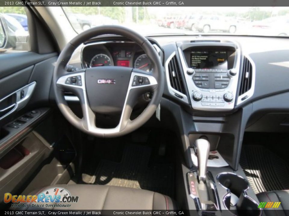 2013 GMC Terrain SLT Gray Green Metallic / Jet Black Photo #15