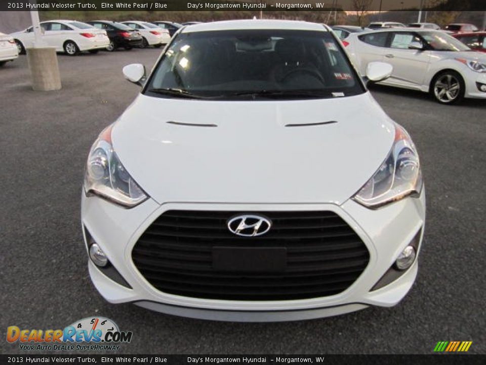 Elite White Pearl 2013 Hyundai Veloster Turbo Photo #2