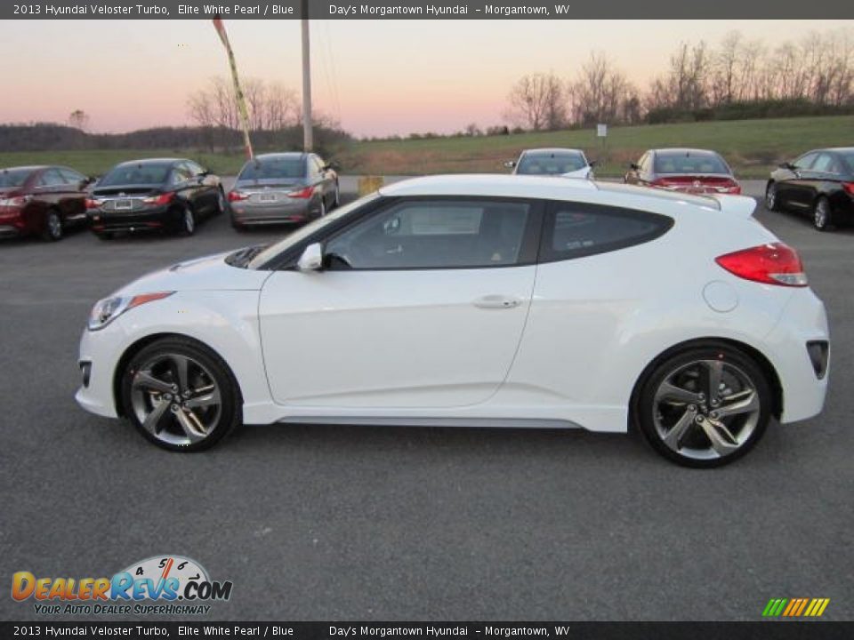 Elite White Pearl 2013 Hyundai Veloster Turbo Photo #4