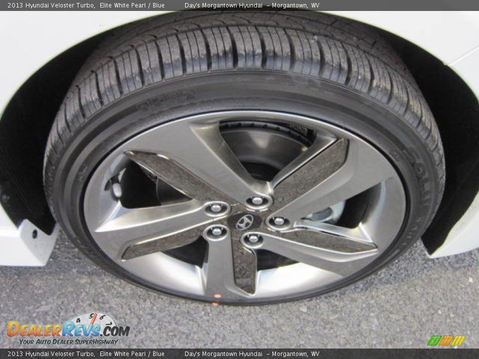 2013 Hyundai Veloster Turbo Wheel Photo #9