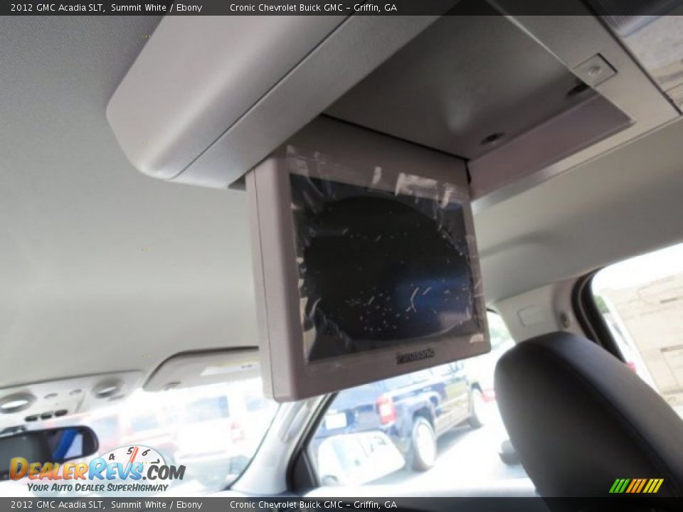 2012 GMC Acadia SLT Summit White / Ebony Photo #13