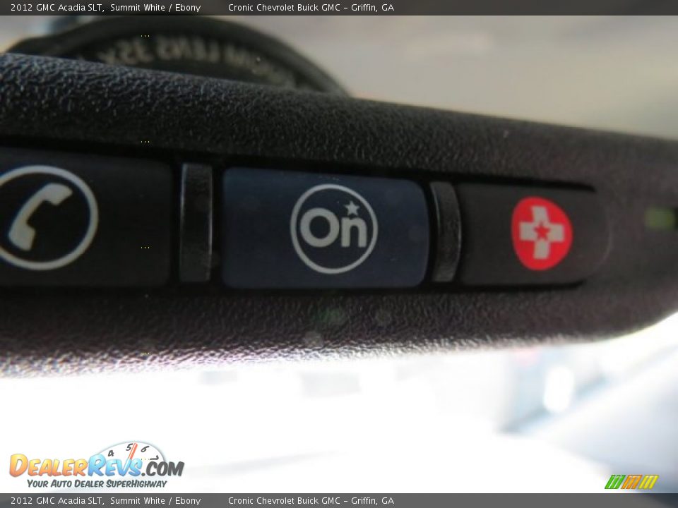 2012 GMC Acadia SLT Summit White / Ebony Photo #19