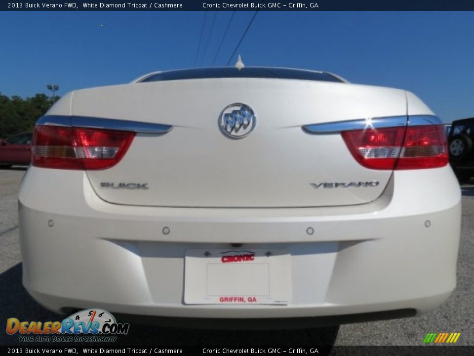 2013 Buick Verano FWD White Diamond Tricoat / Cashmere Photo #6