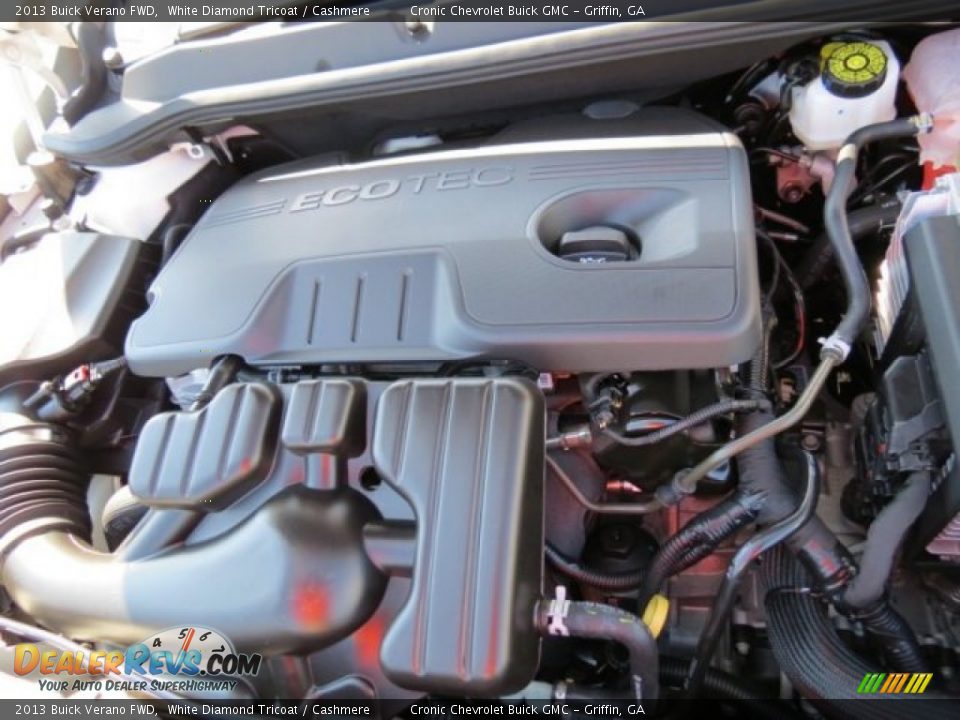 2013 Buick Verano FWD White Diamond Tricoat / Cashmere Photo #16