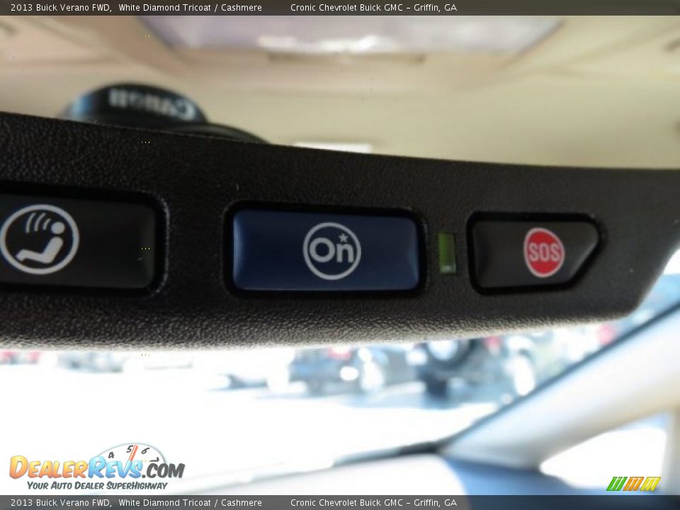 2013 Buick Verano FWD White Diamond Tricoat / Cashmere Photo #21