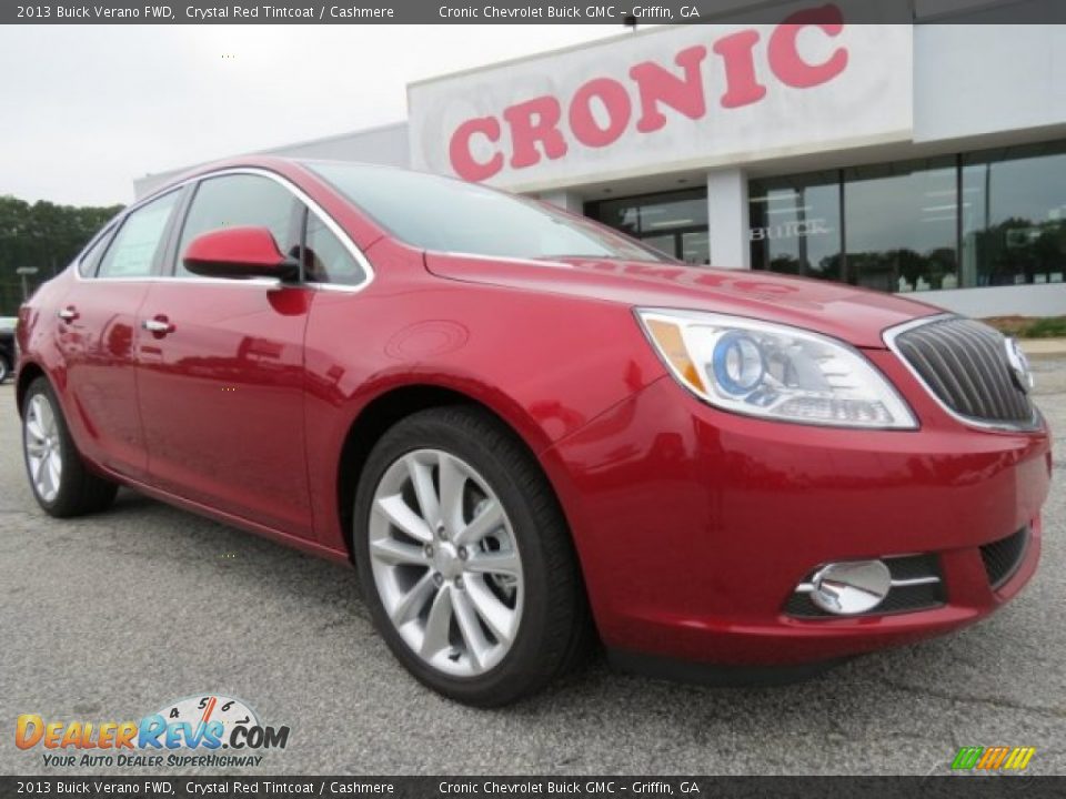2013 Buick Verano FWD Crystal Red Tintcoat / Cashmere Photo #1
