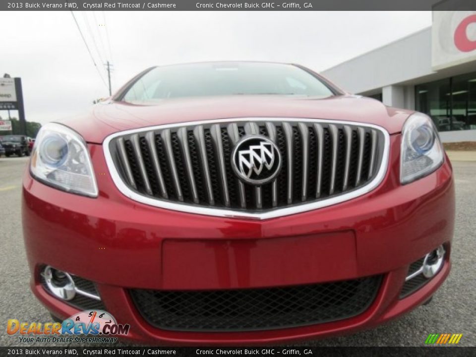 2013 Buick Verano FWD Crystal Red Tintcoat / Cashmere Photo #2