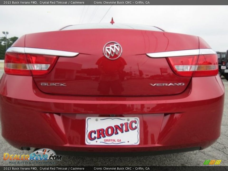 2013 Buick Verano FWD Crystal Red Tintcoat / Cashmere Photo #6