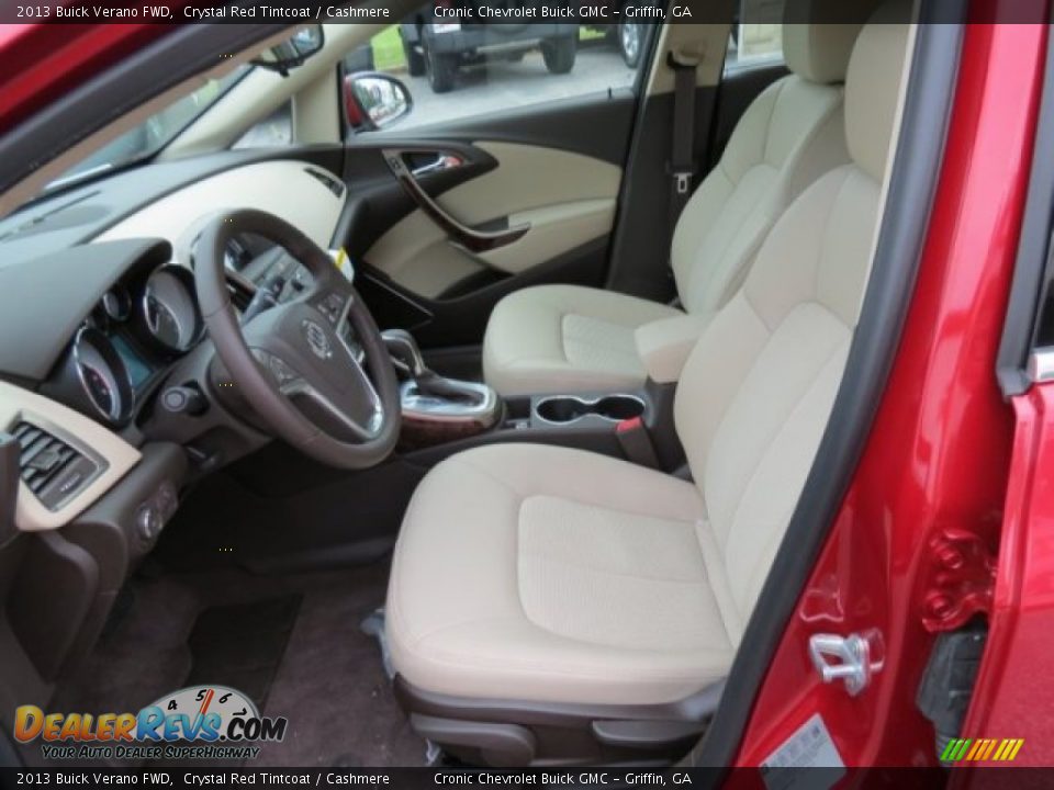 2013 Buick Verano FWD Crystal Red Tintcoat / Cashmere Photo #10