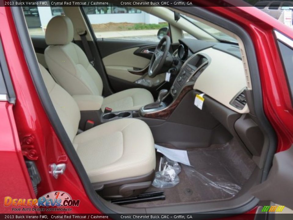 2013 Buick Verano FWD Crystal Red Tintcoat / Cashmere Photo #13