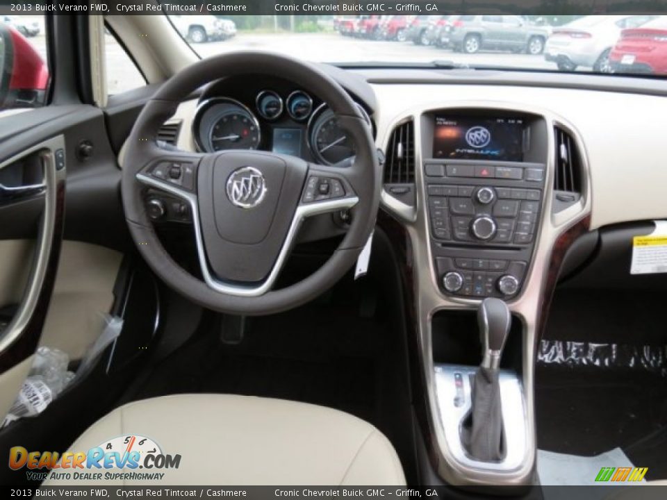 2013 Buick Verano FWD Crystal Red Tintcoat / Cashmere Photo #14