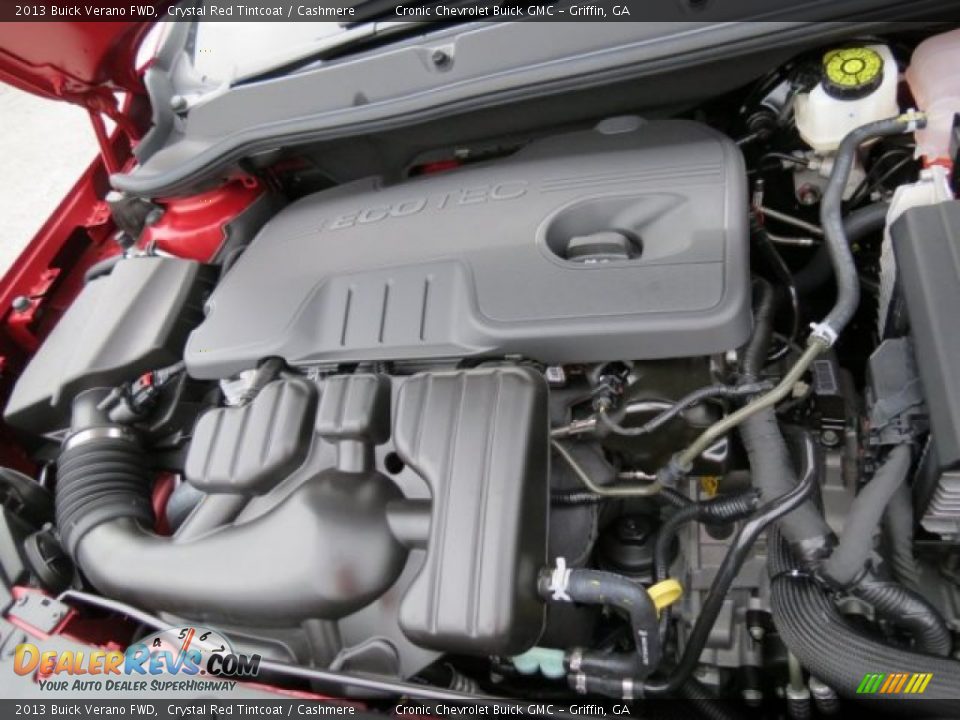 2013 Buick Verano FWD Crystal Red Tintcoat / Cashmere Photo #15
