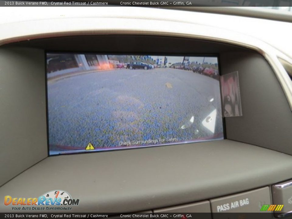 2013 Buick Verano FWD Crystal Red Tintcoat / Cashmere Photo #17