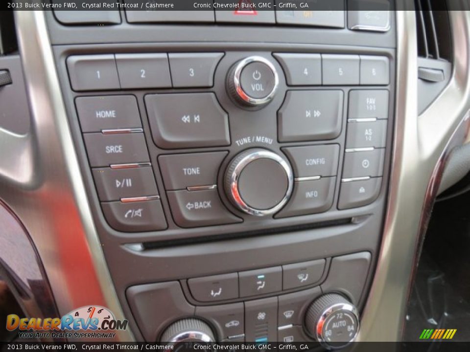 2013 Buick Verano FWD Crystal Red Tintcoat / Cashmere Photo #18