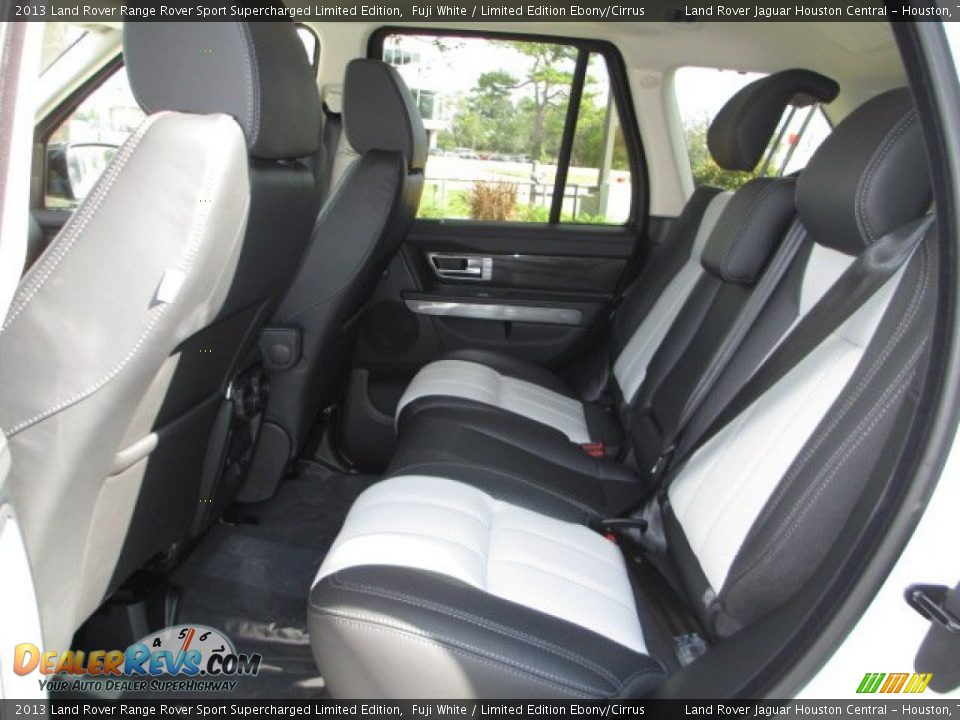 Rear Seat of 2013 Land Rover Range Rover Sport Supercharged Limited Edition Photo #4
