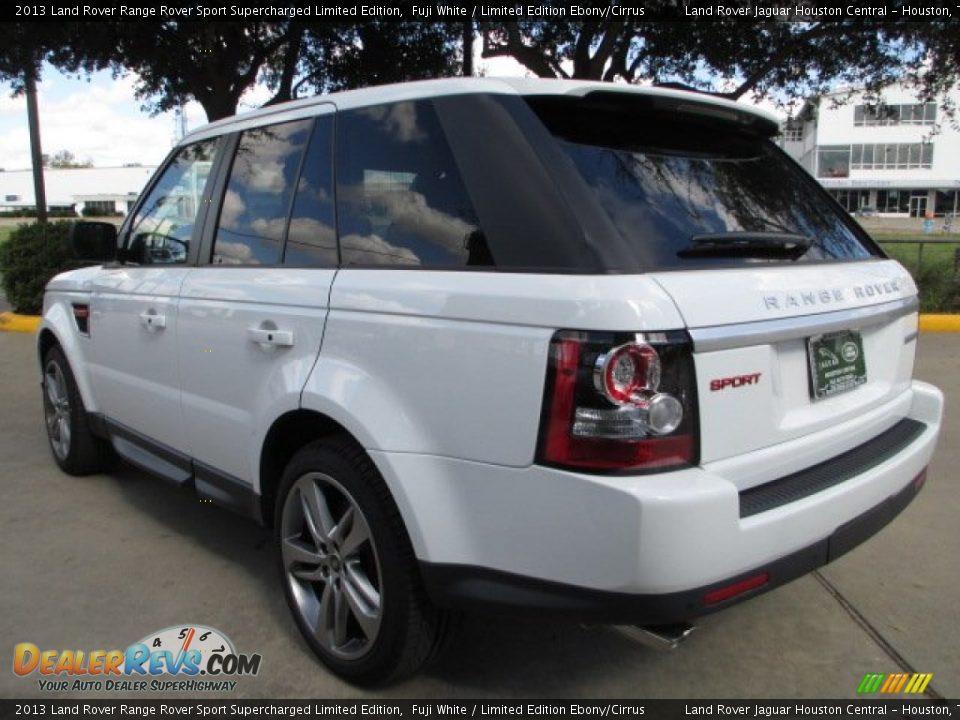 2013 Land Rover Range Rover Sport Supercharged Limited Edition Fuji White / Limited Edition Ebony/Cirrus Photo #8