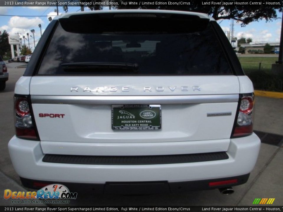 2013 Land Rover Range Rover Sport Supercharged Limited Edition Fuji White / Limited Edition Ebony/Cirrus Photo #9