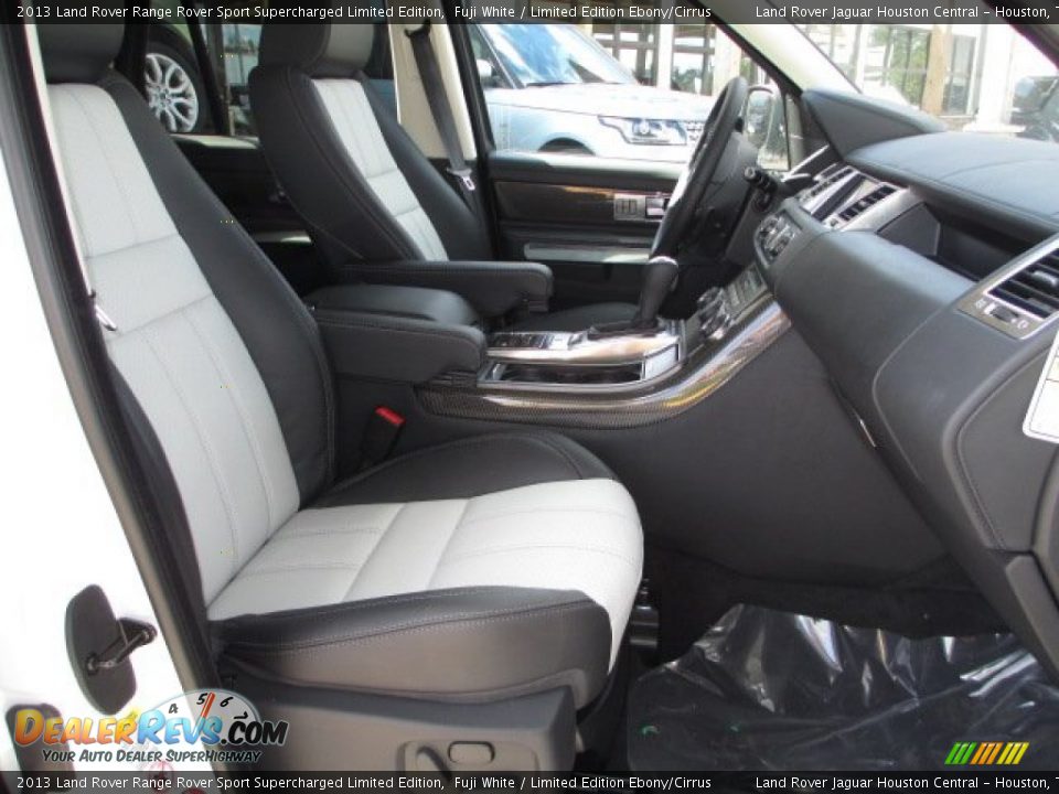Limited Edition Ebony/Cirrus Interior - 2013 Land Rover Range Rover Sport Supercharged Limited Edition Photo #12