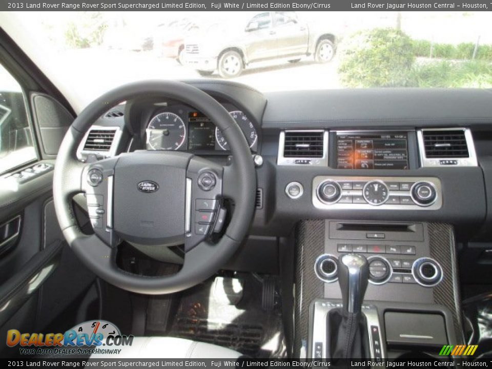 Dashboard of 2013 Land Rover Range Rover Sport Supercharged Limited Edition Photo #16