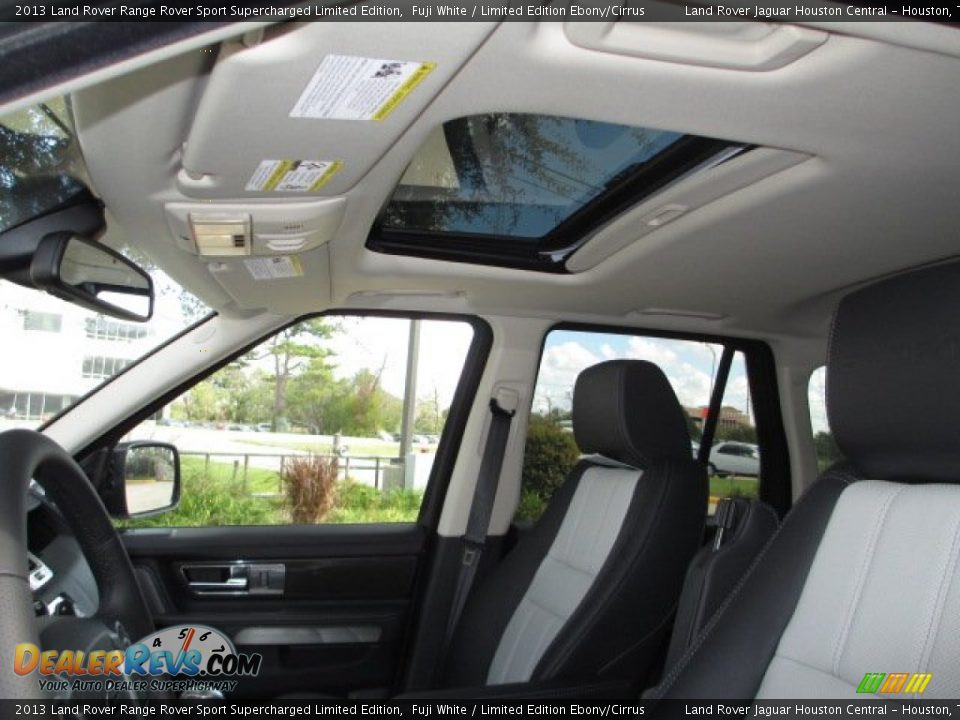 Limited Edition Ebony/Cirrus Interior - 2013 Land Rover Range Rover Sport Supercharged Limited Edition Photo #17