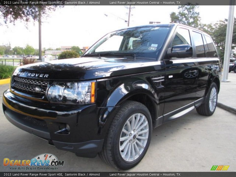 2013 Land Rover Range Rover Sport HSE Santorini Black / Almond Photo #5
