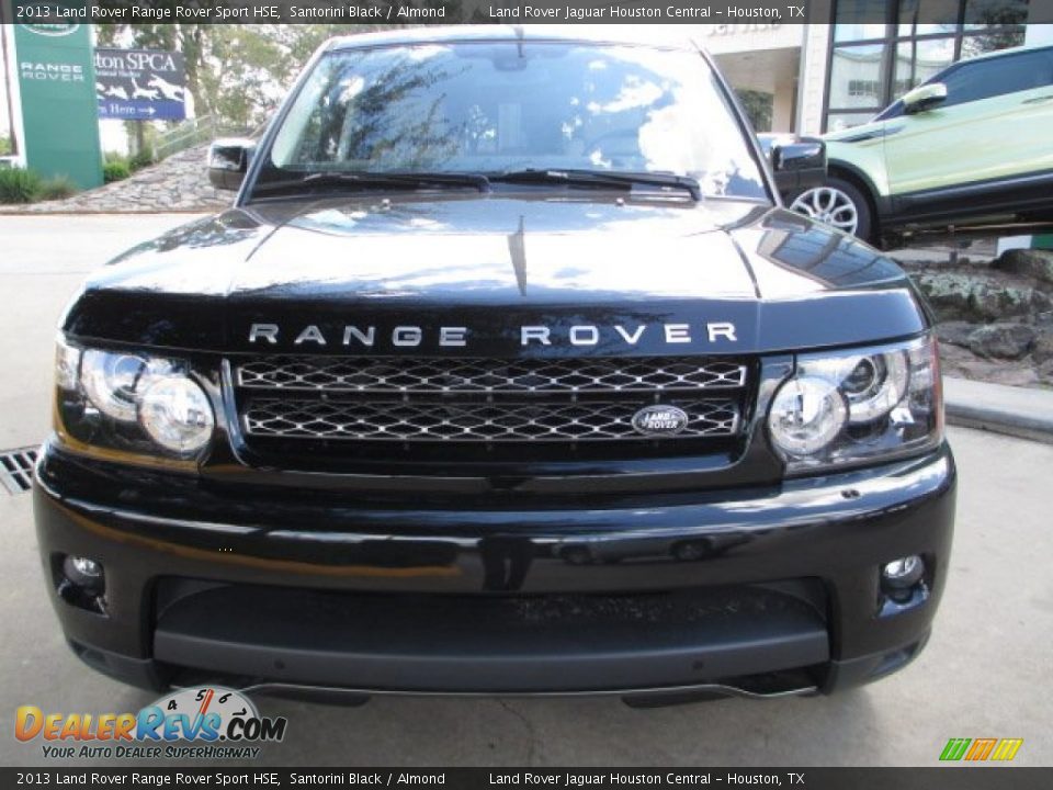 2013 Land Rover Range Rover Sport HSE Santorini Black / Almond Photo #6