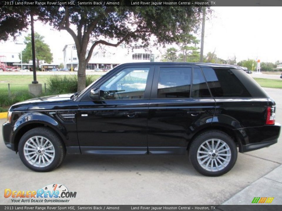 2013 Land Rover Range Rover Sport HSE Santorini Black / Almond Photo #7