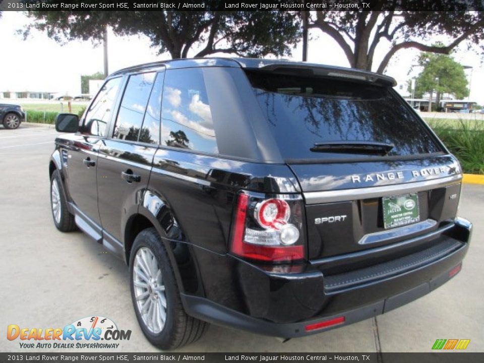 2013 Land Rover Range Rover Sport HSE Santorini Black / Almond Photo #8
