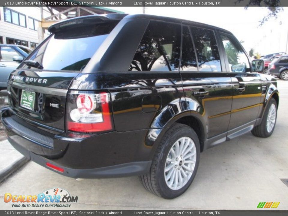 2013 Land Rover Range Rover Sport HSE Santorini Black / Almond Photo #10