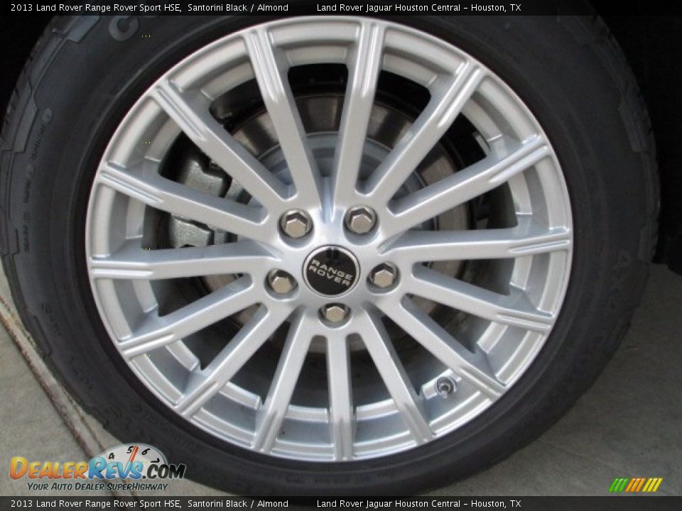 2013 Land Rover Range Rover Sport HSE Santorini Black / Almond Photo #11