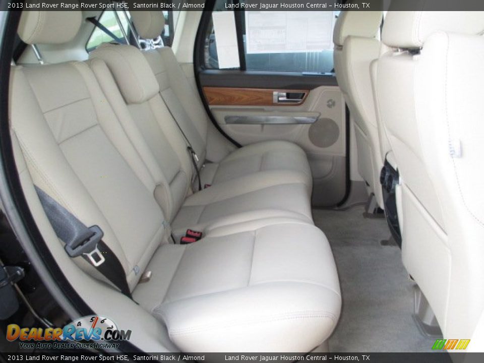 2013 Land Rover Range Rover Sport HSE Santorini Black / Almond Photo #13