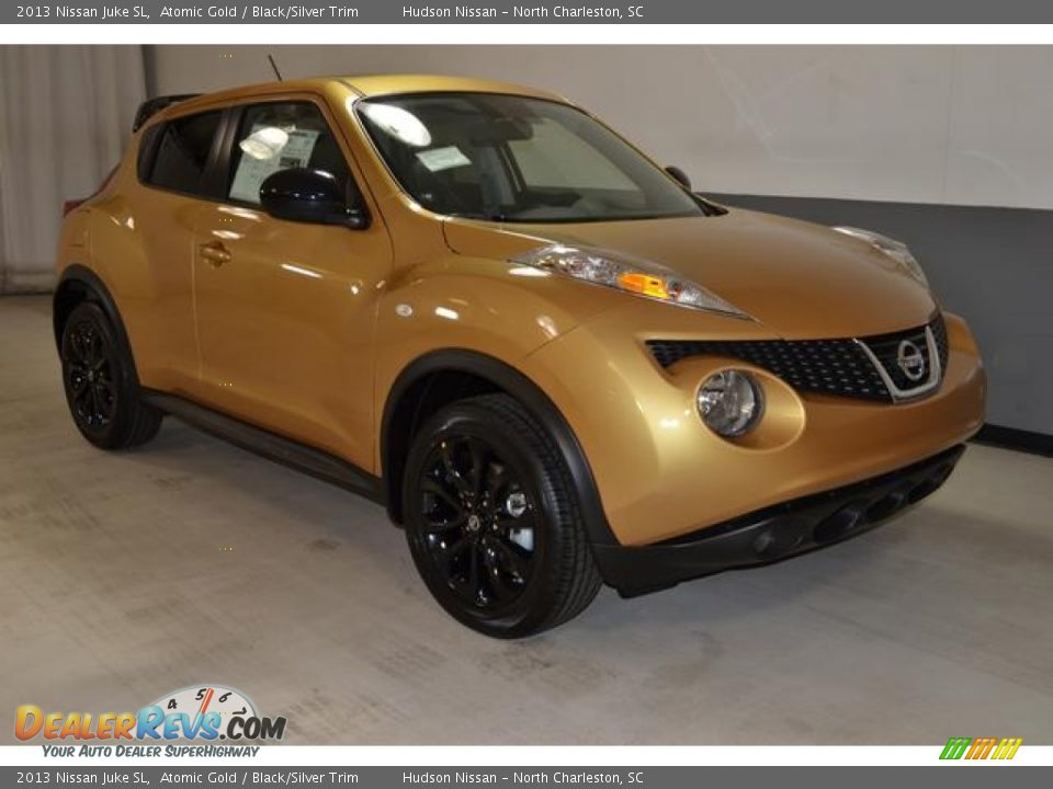 2013 Nissan Juke SL Atomic Gold / Black/Silver Trim Photo #1