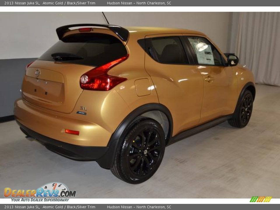 2013 Nissan Juke SL Atomic Gold / Black/Silver Trim Photo #4