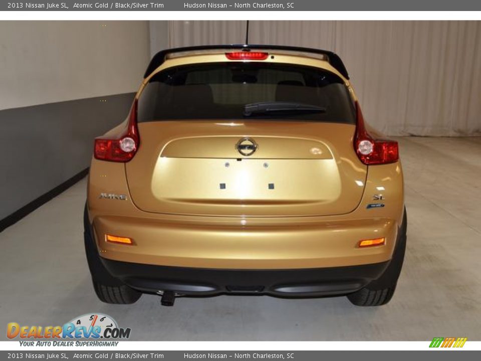 2013 Nissan Juke SL Atomic Gold / Black/Silver Trim Photo #5