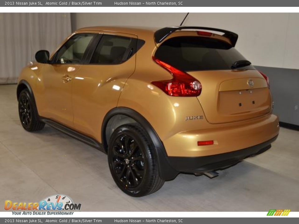 2013 Nissan Juke SL Atomic Gold / Black/Silver Trim Photo #8