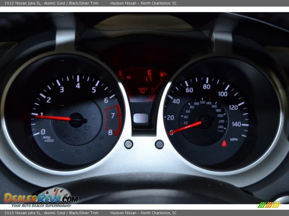 2013 Nissan Juke SL Atomic Gold / Black/Silver Trim Photo #12