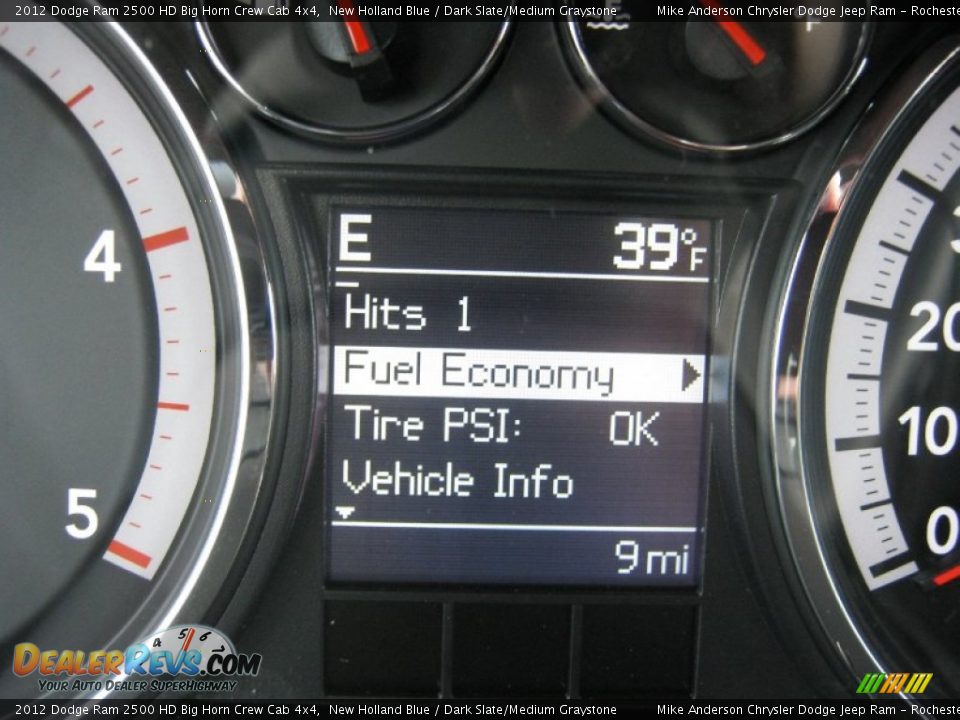 2012 Dodge Ram 2500 HD Big Horn Crew Cab 4x4 New Holland Blue / Dark Slate/Medium Graystone Photo #11