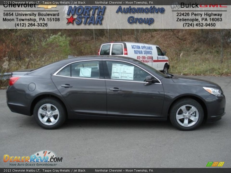2013 Chevrolet Malibu LT Taupe Gray Metallic / Jet Black Photo #1