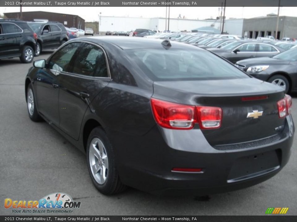 2013 Chevrolet Malibu LT Taupe Gray Metallic / Jet Black Photo #6