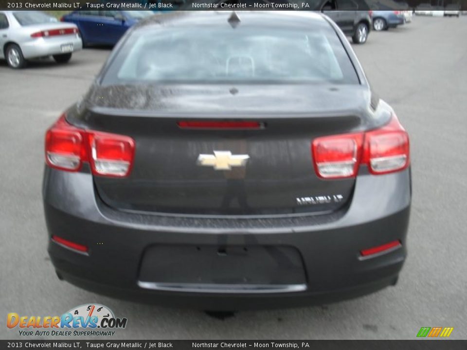 2013 Chevrolet Malibu LT Taupe Gray Metallic / Jet Black Photo #7