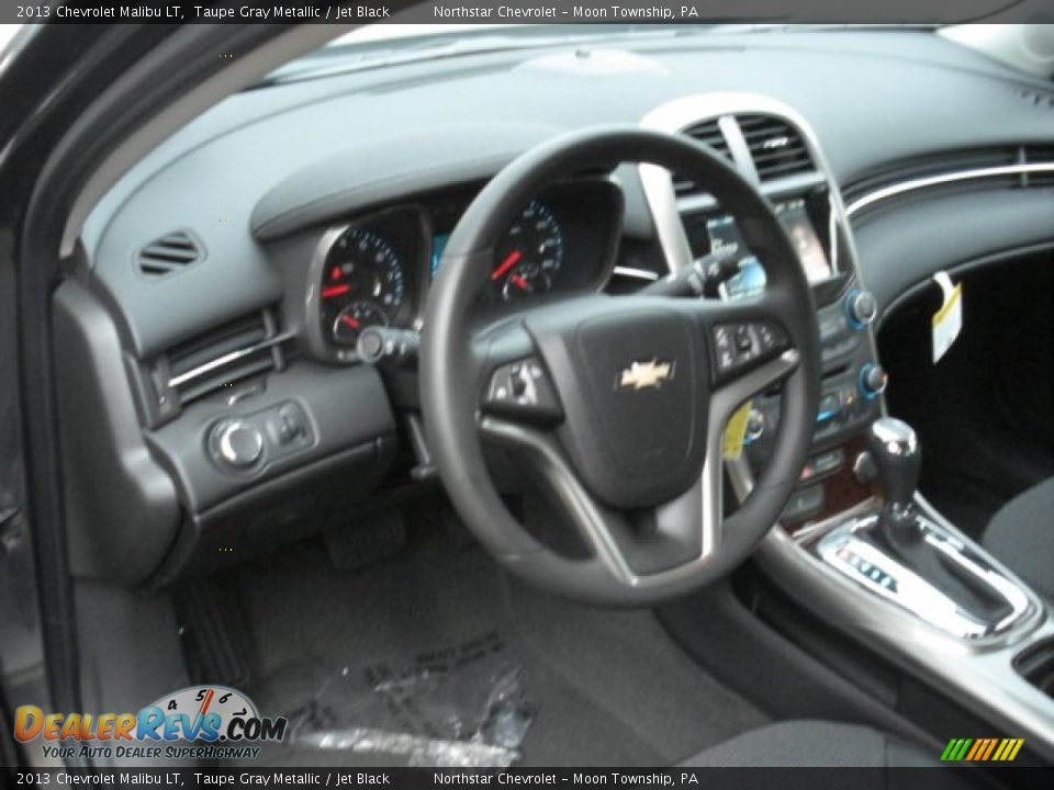 2013 Chevrolet Malibu LT Taupe Gray Metallic / Jet Black Photo #10