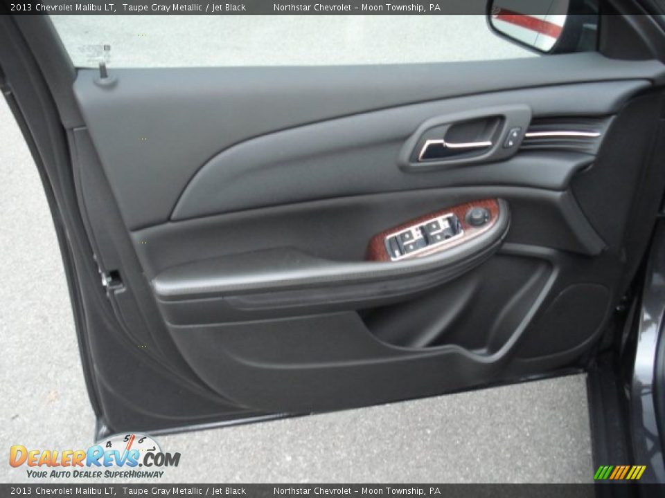 2013 Chevrolet Malibu LT Taupe Gray Metallic / Jet Black Photo #12