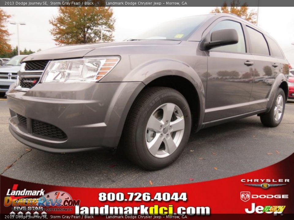 2013 Dodge Journey SE Storm Gray Pearl / Black Photo #1