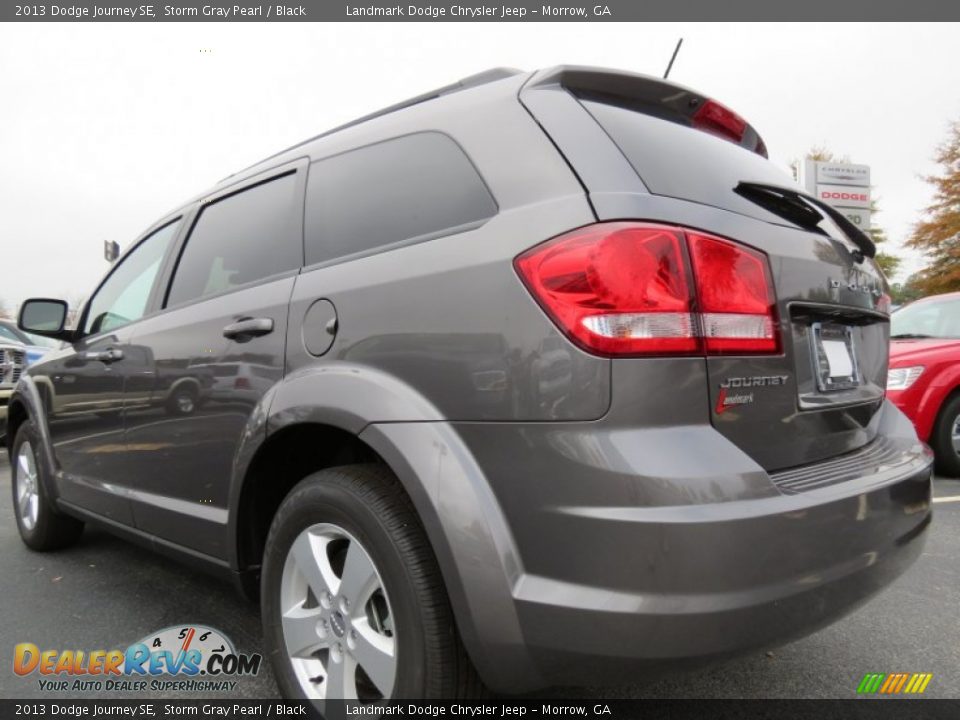 2013 Dodge Journey SE Storm Gray Pearl / Black Photo #2
