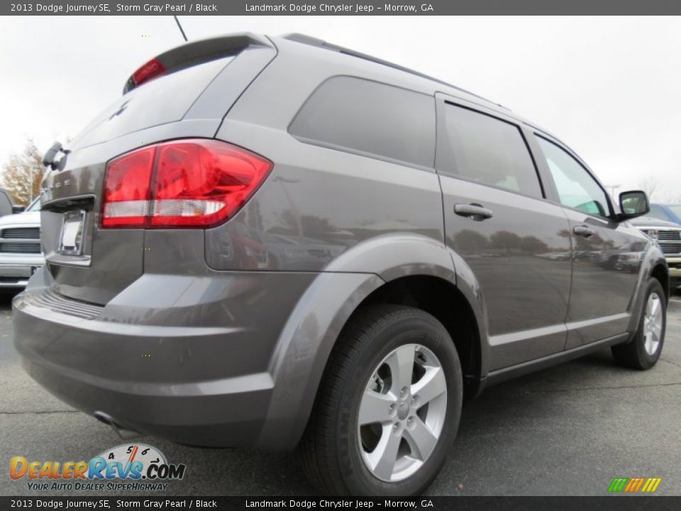 2013 Dodge Journey SE Storm Gray Pearl / Black Photo #3