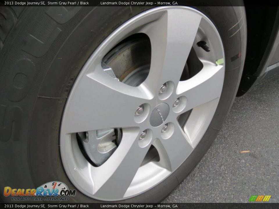 2013 Dodge Journey SE Storm Gray Pearl / Black Photo #5