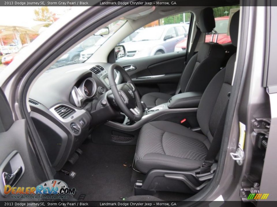 2013 Dodge Journey SE Storm Gray Pearl / Black Photo #6