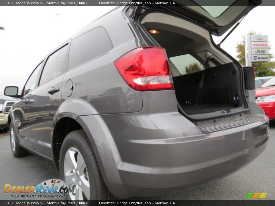 2013 Dodge Journey SE Storm Gray Pearl / Black Photo #8
