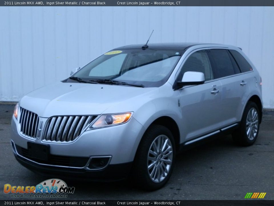 2011 Lincoln MKX AWD Ingot Silver Metallic / Charcoal Black Photo #1