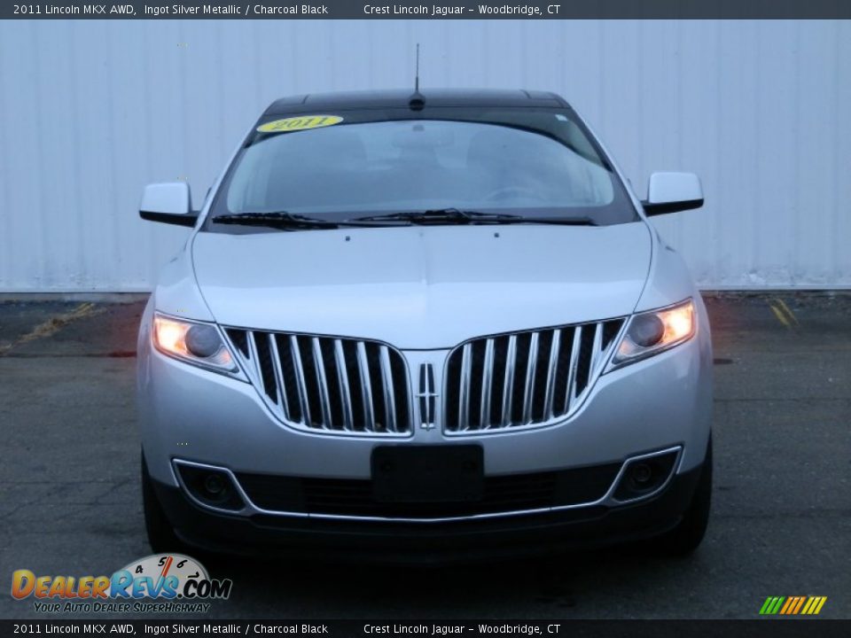 2011 Lincoln MKX AWD Ingot Silver Metallic / Charcoal Black Photo #2